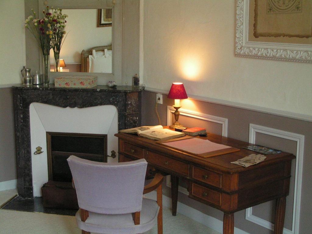 Chateau De La Haye Bed and Breakfast Contigné Habitación foto