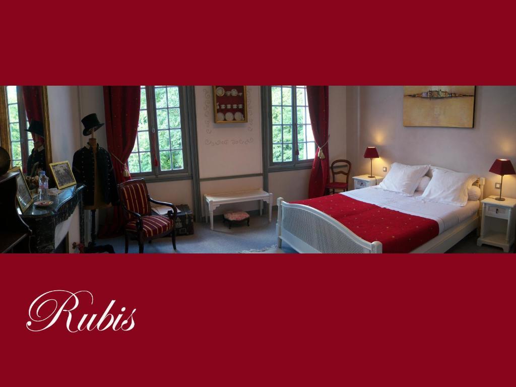 Chateau De La Haye Bed and Breakfast Contigné Habitación foto