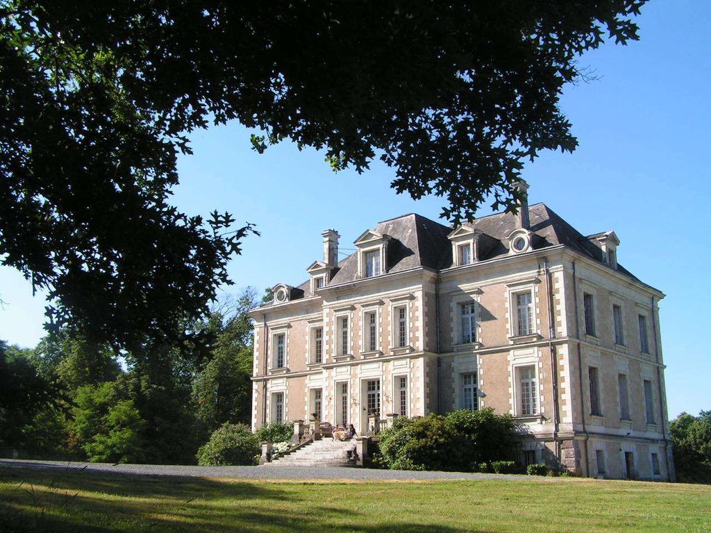 Chateau De La Haye Bed and Breakfast Contigné Exterior foto