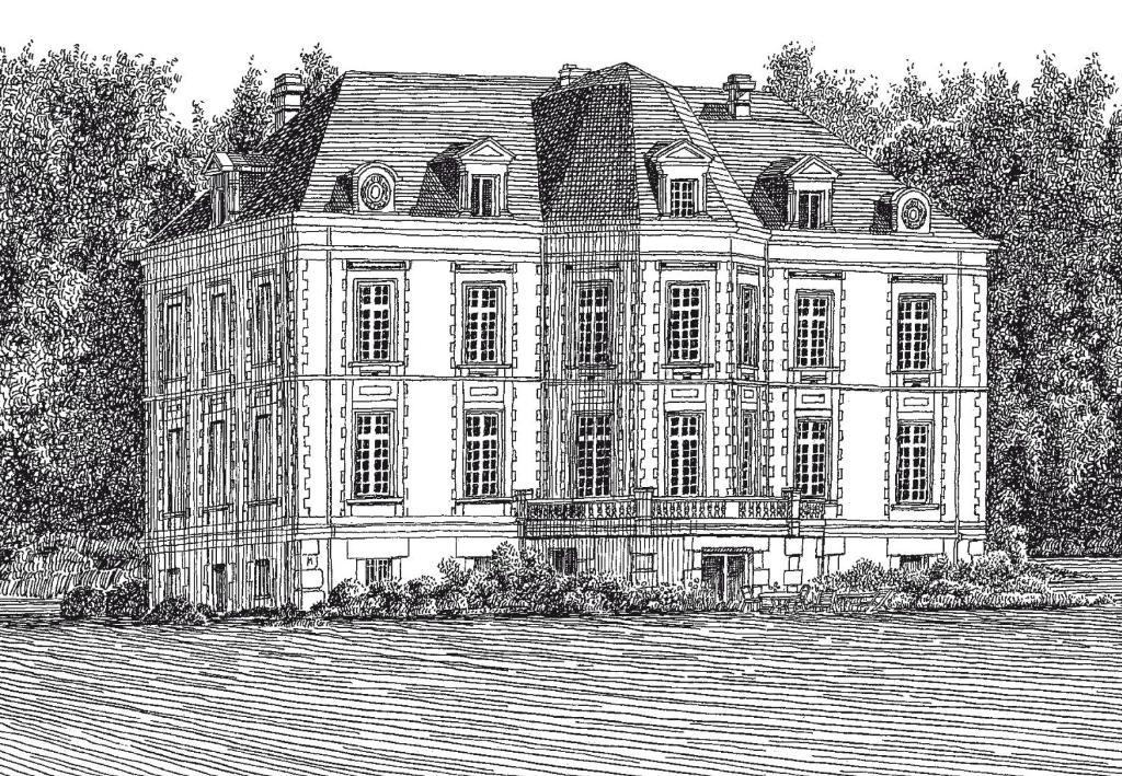 Chateau De La Haye Bed and Breakfast Contigné Exterior foto